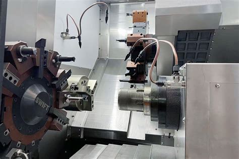 Dual Spindle CNC Lathe .